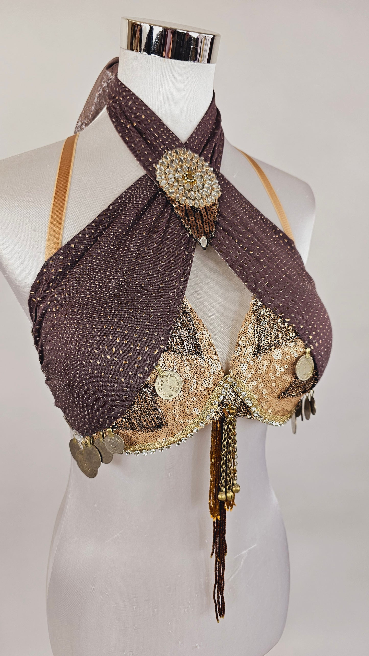 Vampy Bra "ConFusion Sway" TAUPE
