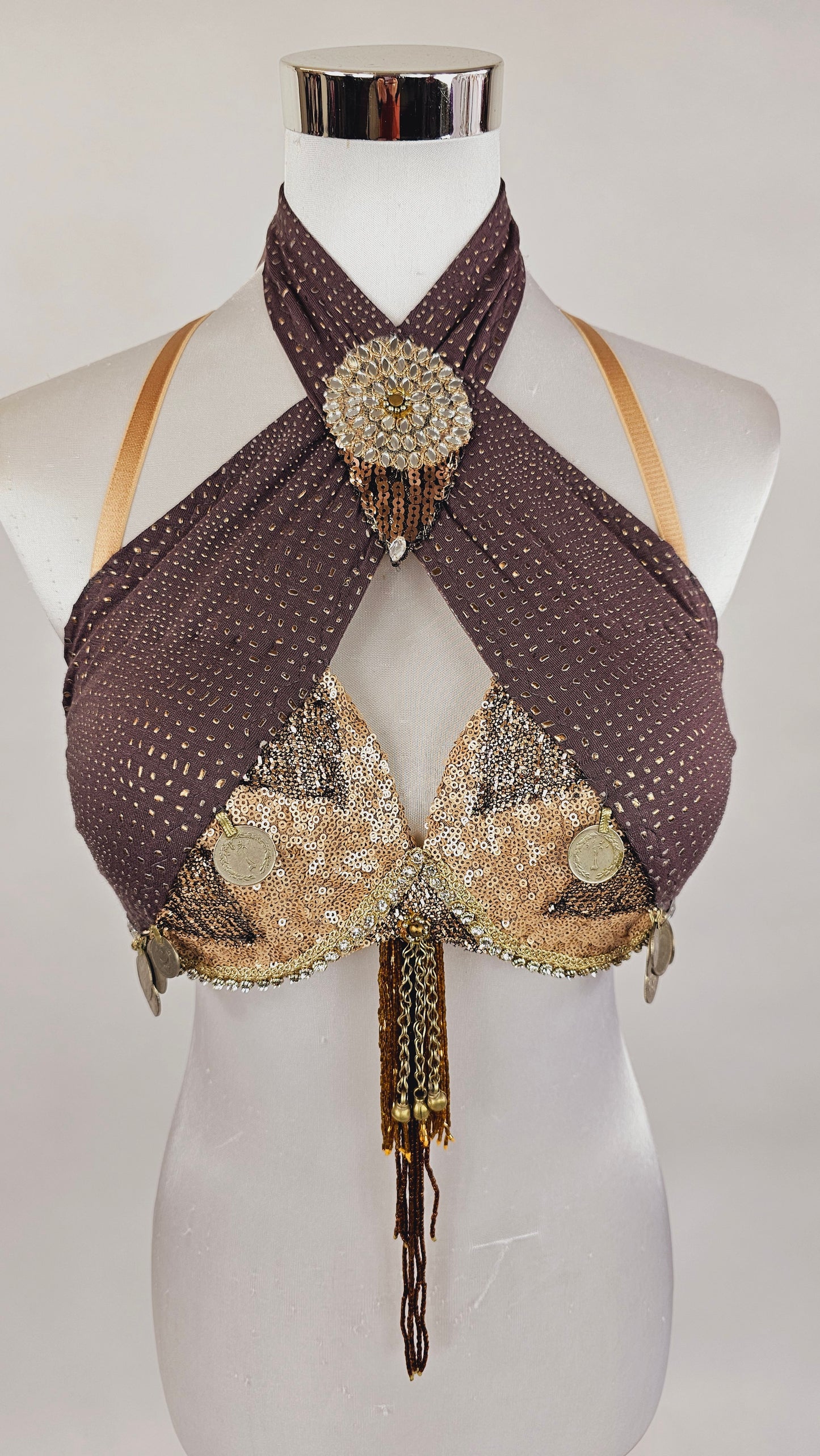 Vampy Bra "ConFusion Sway" TAUPE