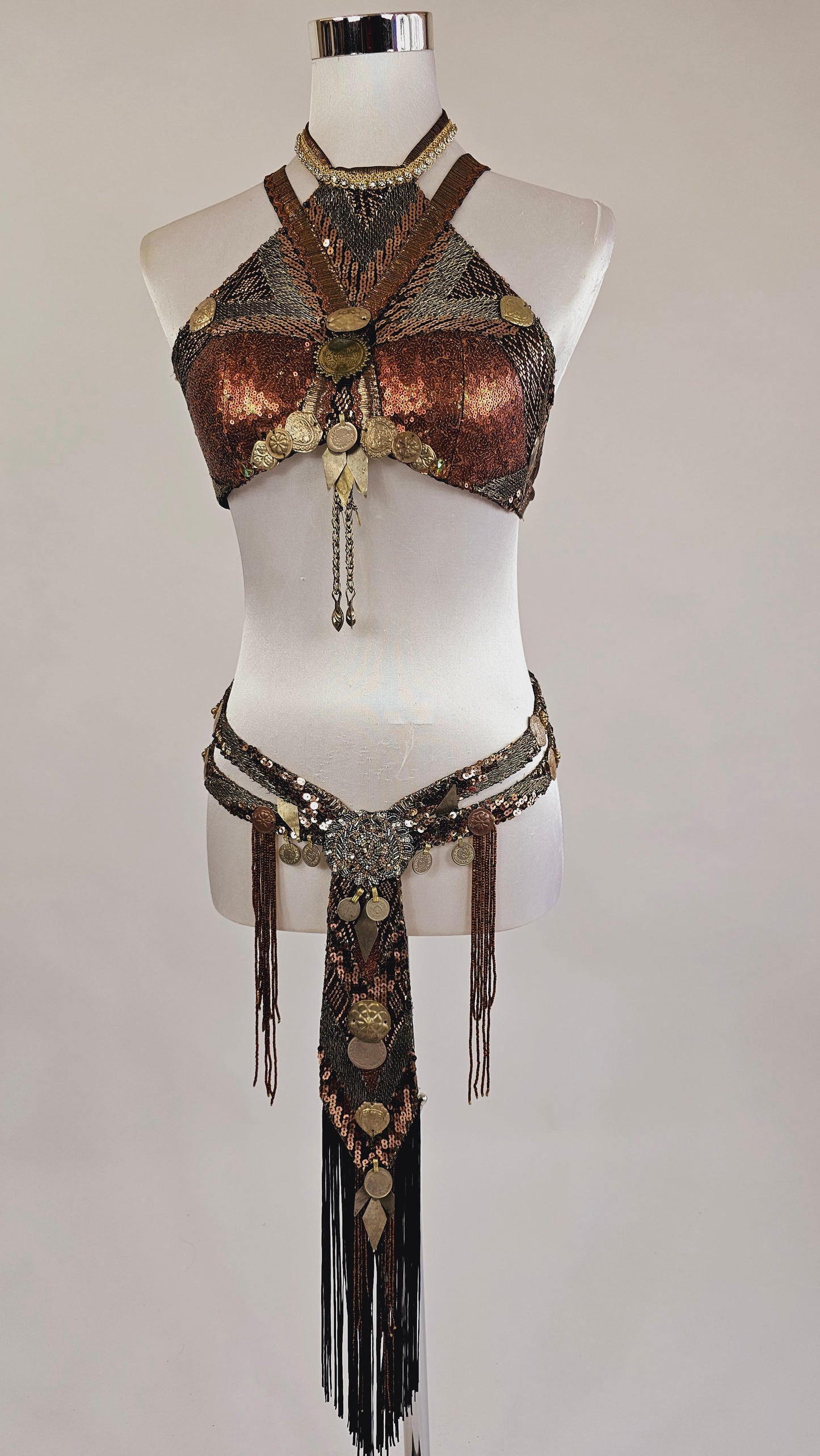 KIKI BRA (Slim) "Assuit/ Copper Metall"