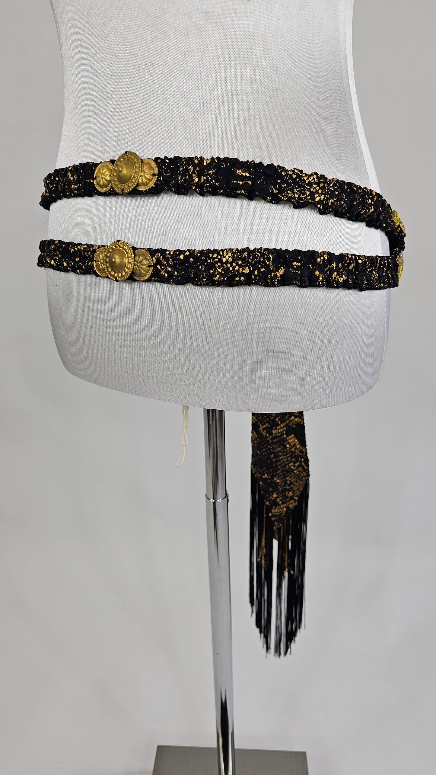 FlexiLilyBelt "SNAKE" Black/Gold