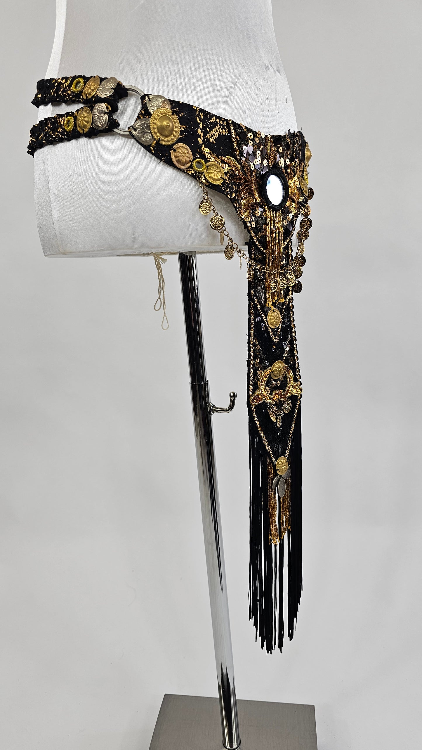 FlexiLilyBelt "Snake" Black/Gold