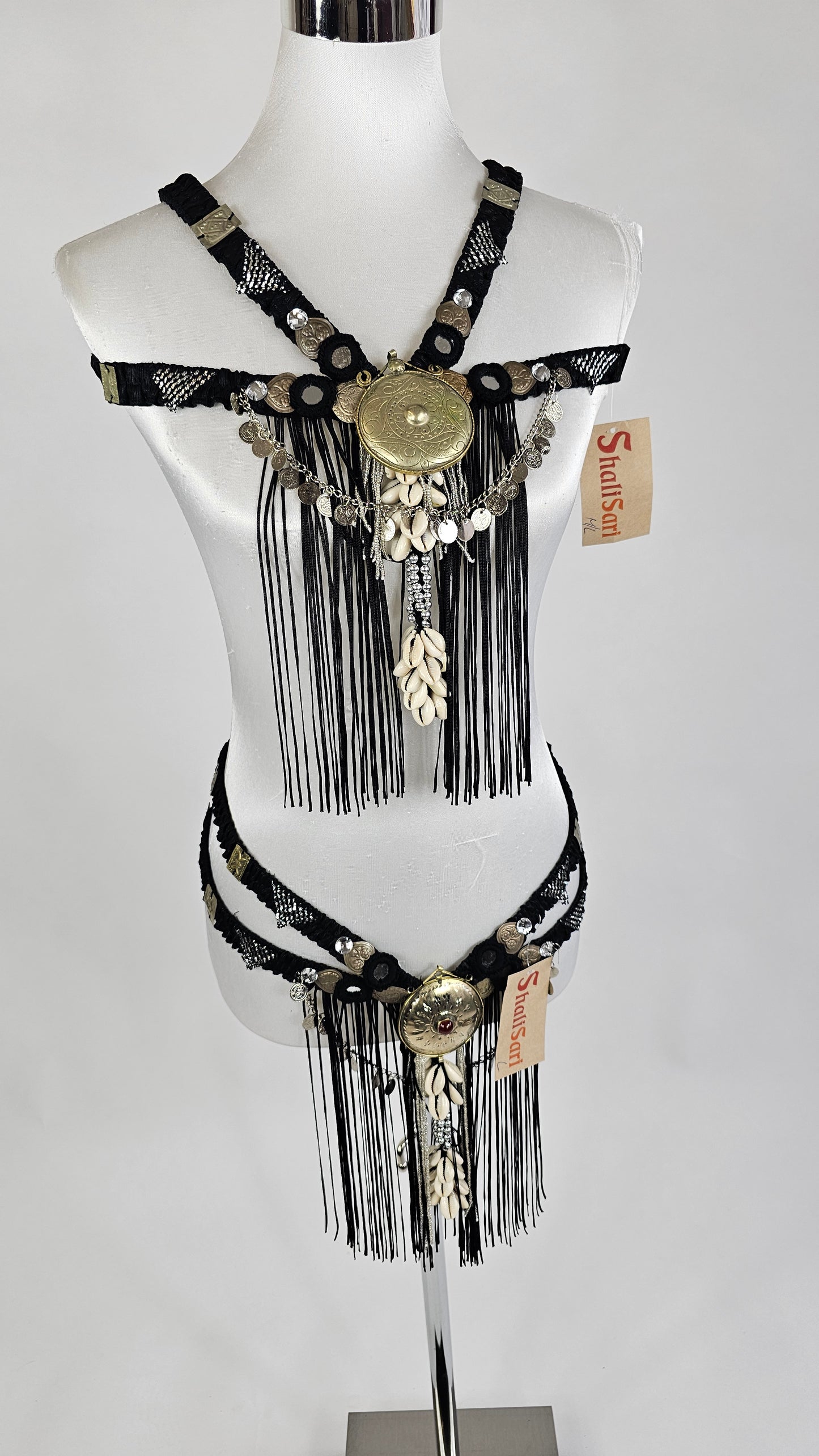 FlexiMiniBelt Tribal SCHWARZ