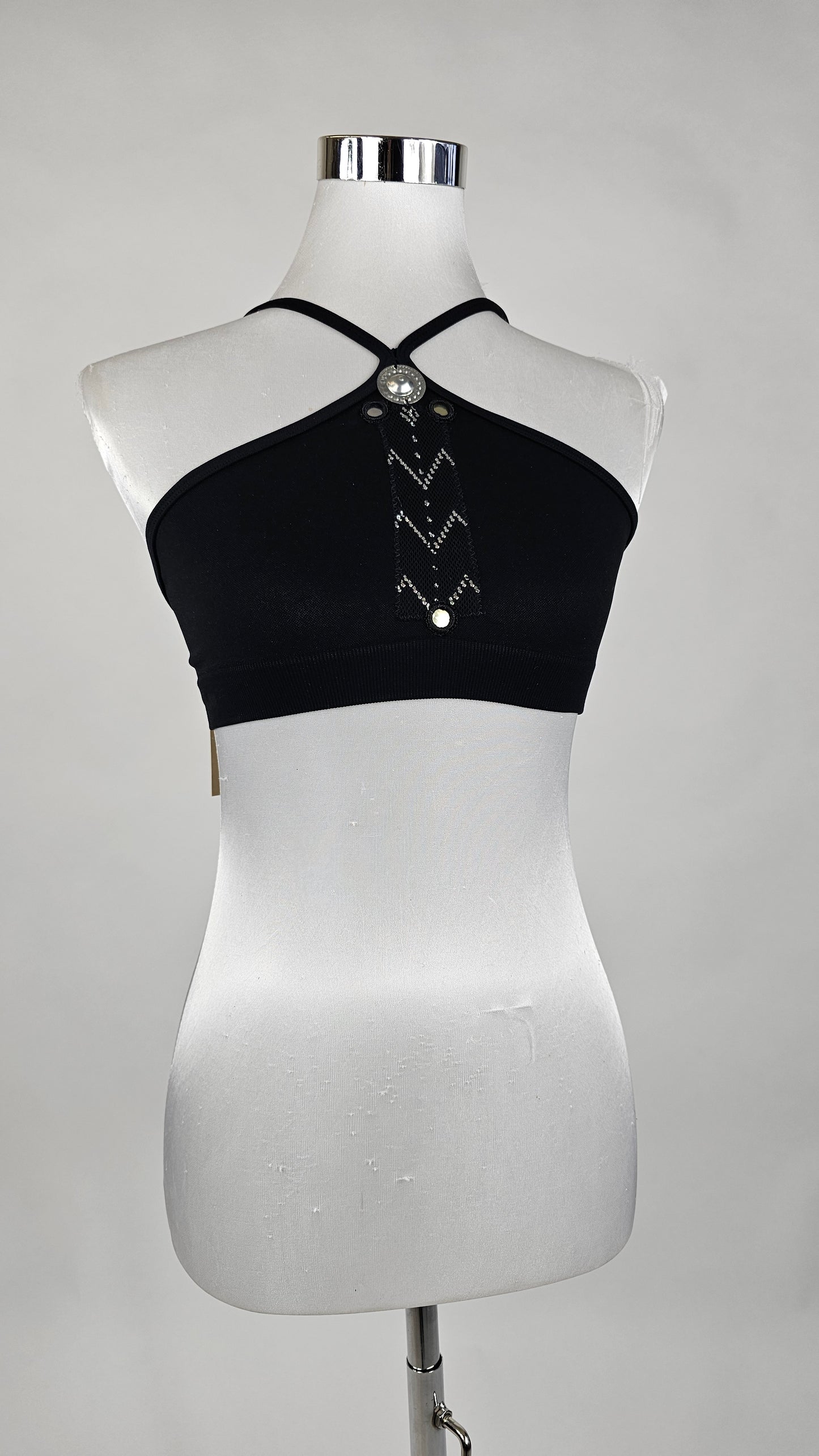 Triangel Top "BLACK ASSUIT"