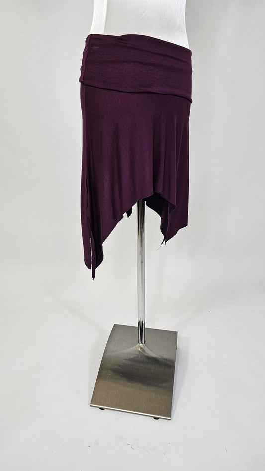 Zipped SKIRT bordeaux