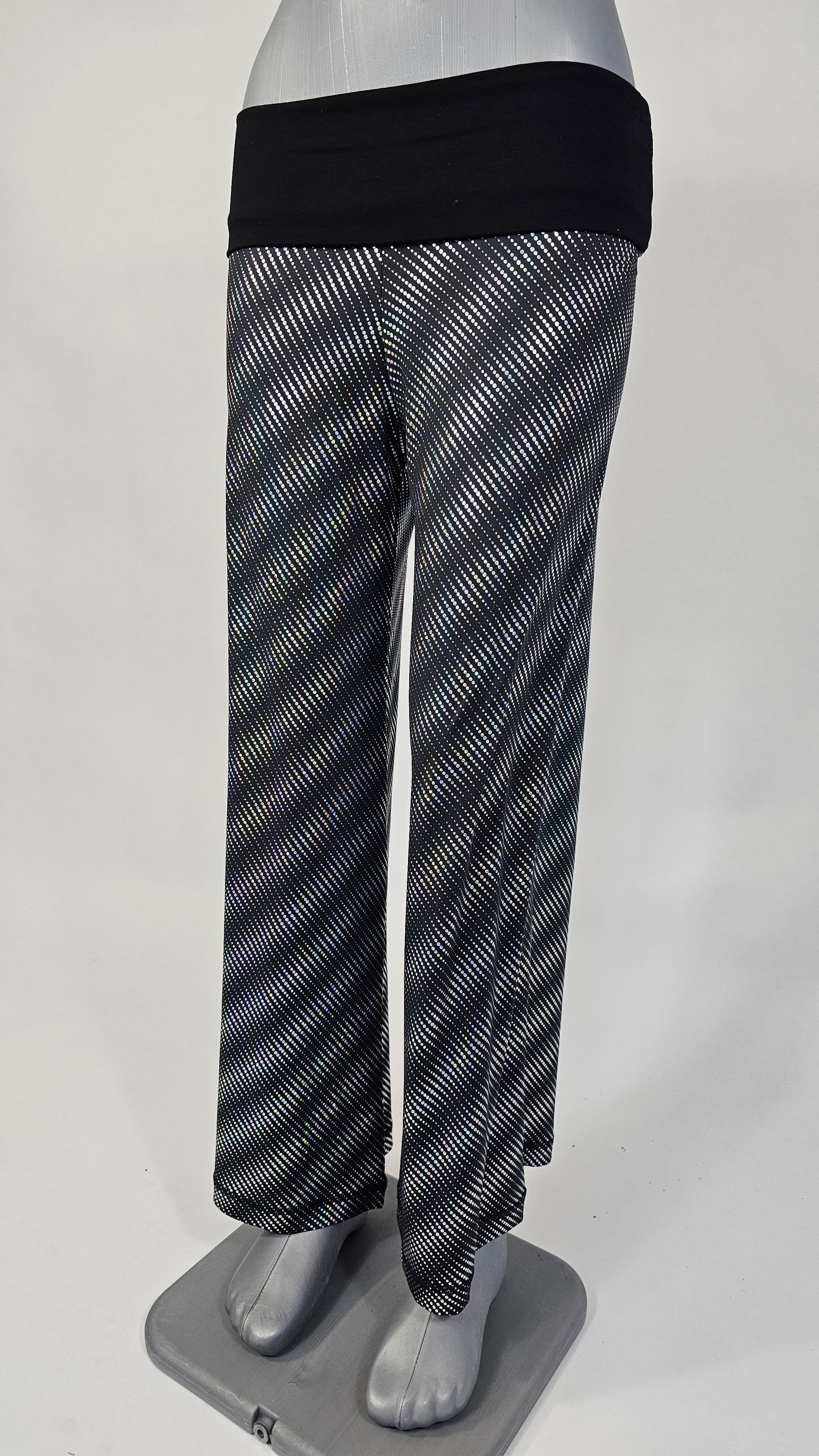 Straight Leg Pant HOLO SILVER