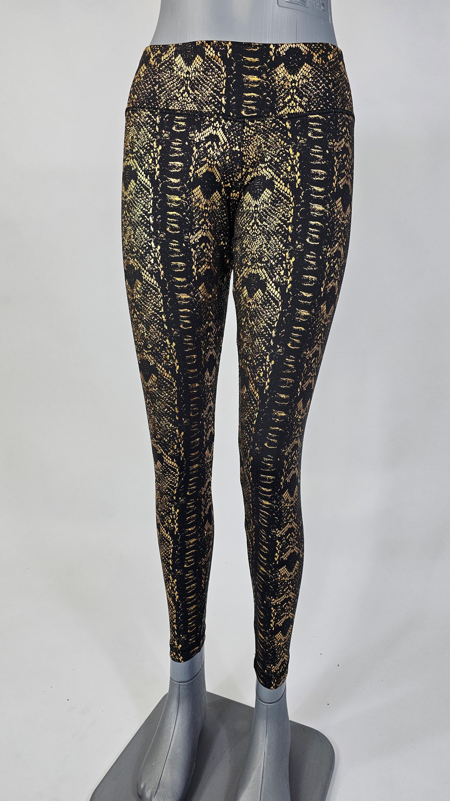 Leggings SNAKE Black/Gold