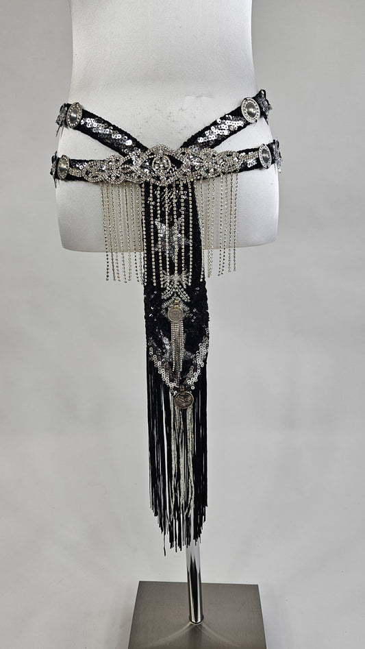 FlexiBelt Double "Black Couture"