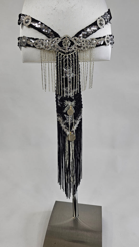 FlexiBelt Double "Black Couture"