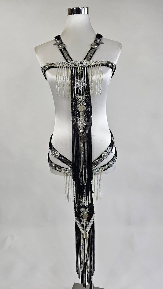 FlexiBelt Double "Black Couture"