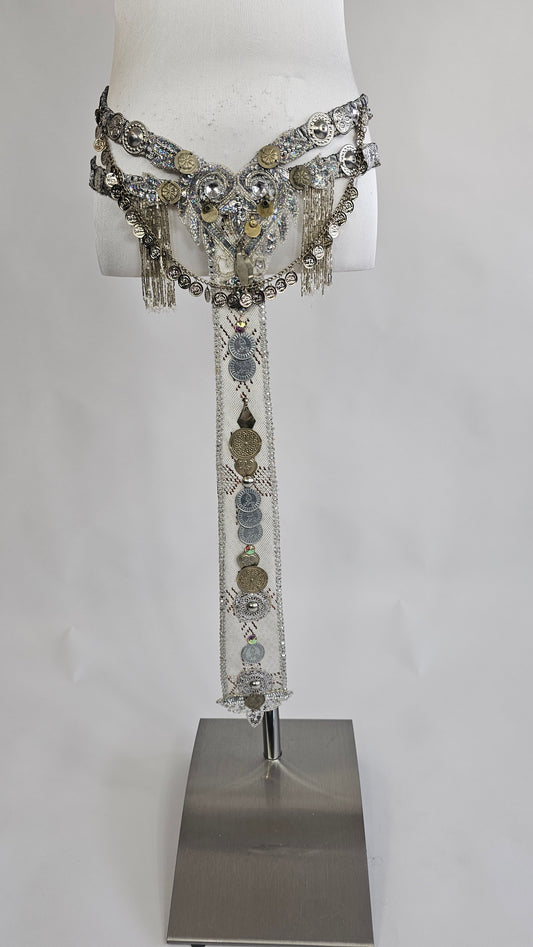 FlexiBelt Double LONG ASSUIT Vintage Silver