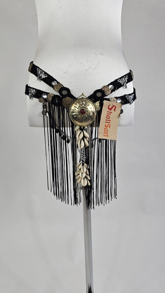 FlexiMiniBelt Tribal SCHWARZ