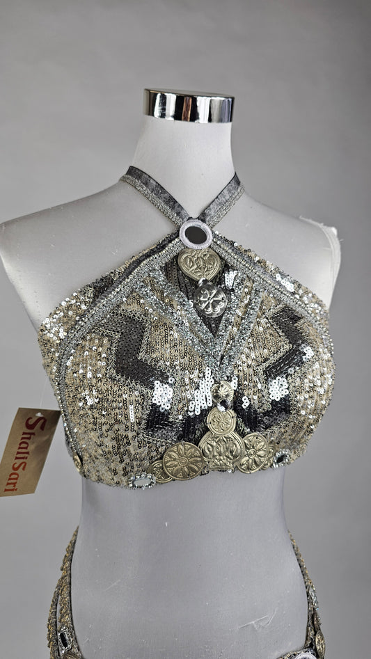Sarina Bra "VINTAGE SILVER" ZickZack