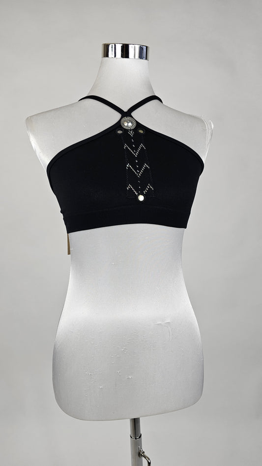Triangel Top "BLACK ASSUIT"
